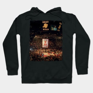 Michael Jordan - Chicago Bulls Jersey Retirement Ceremony, 1994 Hoodie